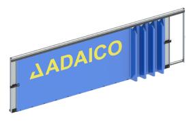 ADAIC 1501045 - GANCHO PLANO CINCADO 42X60X24E=1.5